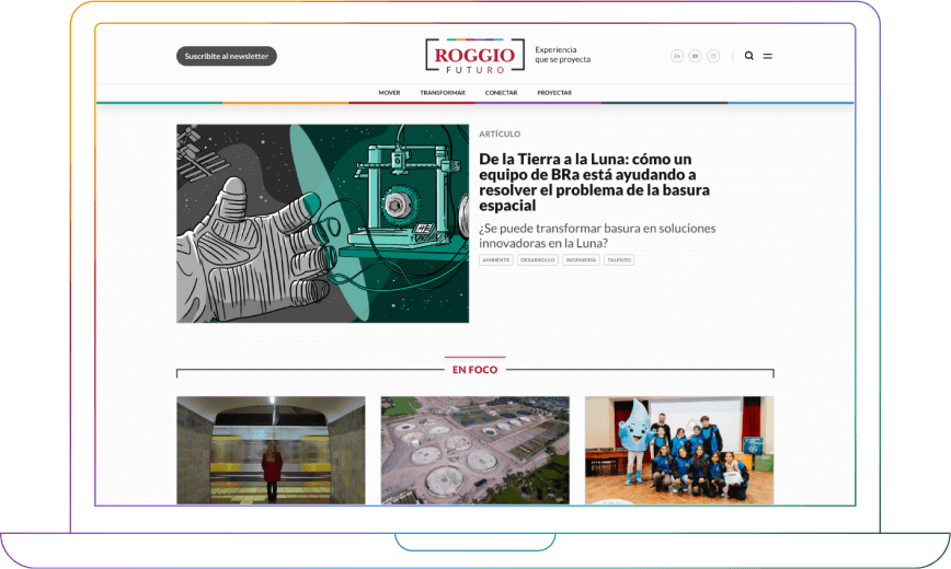 Roggio Futuro Content Hub